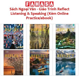  Sách Ngoại Văn - Giáo trình Reflect Listening & Speaking  kèm Online Practice eBook  