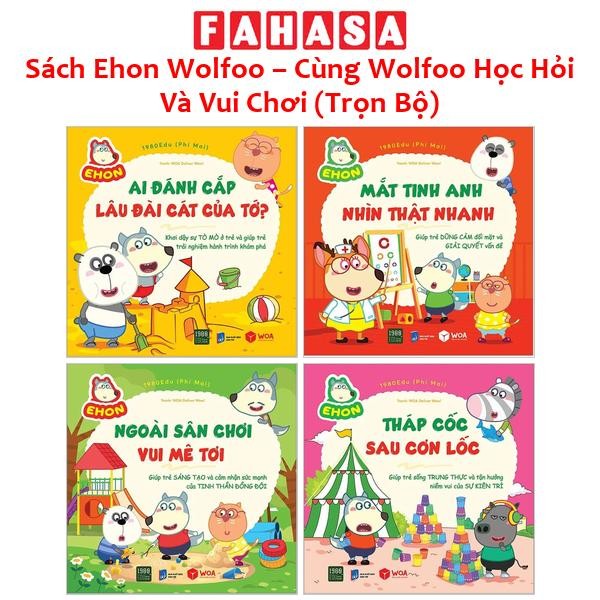 Sách - Sách Ehon Wolfoo – Cùng Wolfoo Học Hỏi Và Vui Chơi (Trọn Bộ)