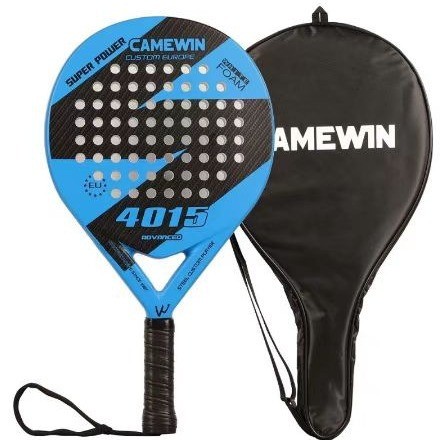CAMEWIN Vợt bóng bãi biển bằng sợi carbon Kaiwei Vợt Tennis Paddle Bãi biển Cage Mái chèo bằng sợi c