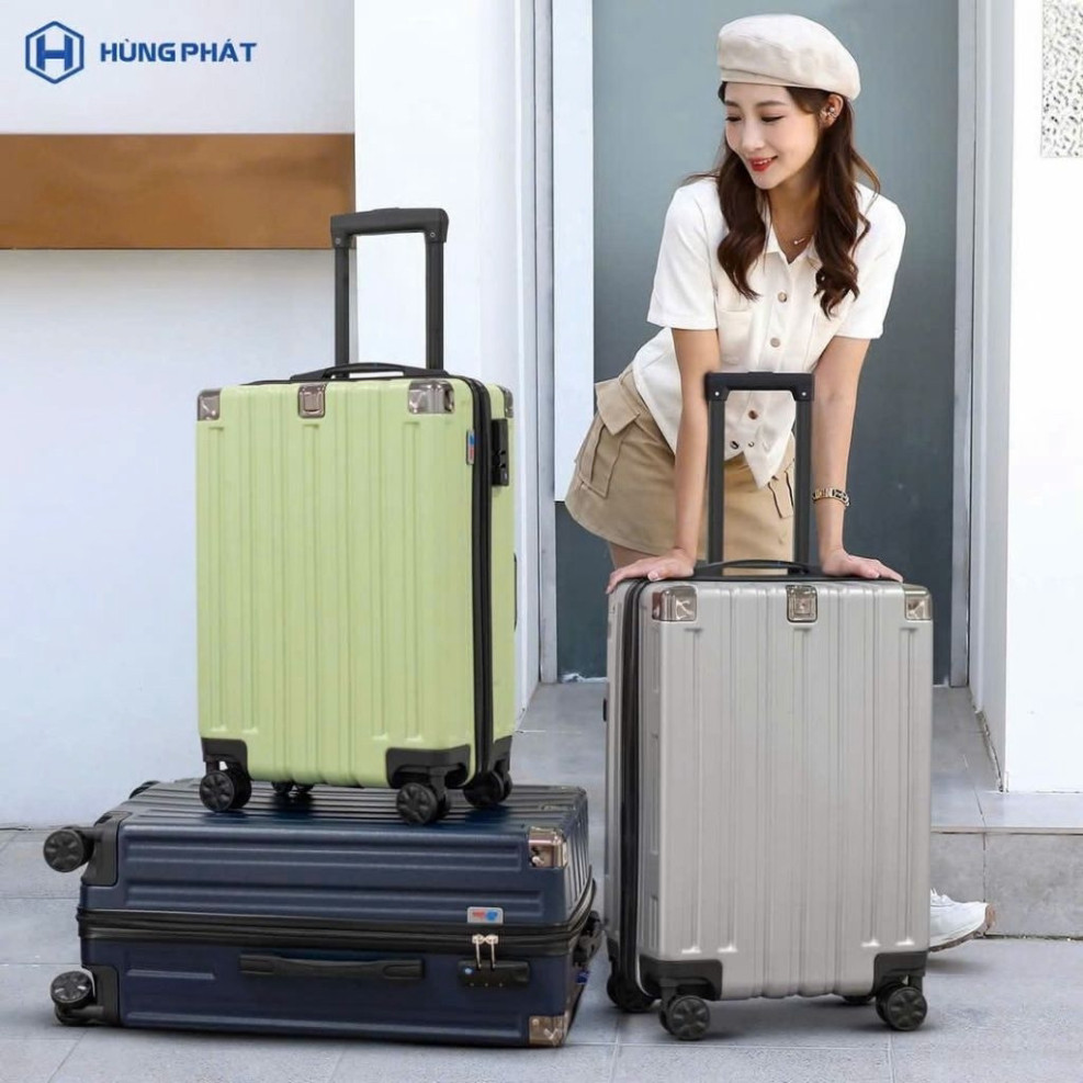 Hùng Phát VALI NHỰA CAO CẤP HÙNG PHÁT 2106 SIZE 20-24-28 SANG TRỌNG CHống va đập cực tốt