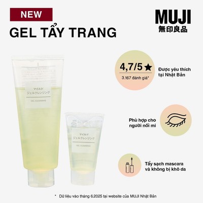 Gel Tẩy Trang MUJI 200g