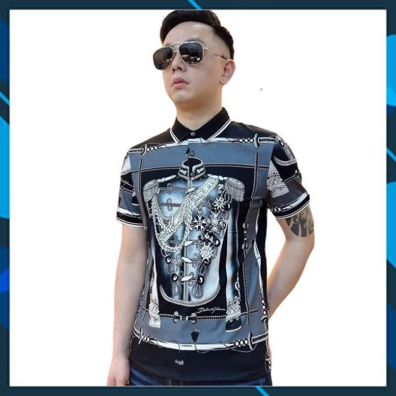 Sưu tập áo polo nam D, G với thiết kế đầy màu sắc và chất lượng từ Quảng Châu, hàng chính hãng.