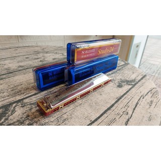 Kèn  Harmonica Tremolo Suzuki Study 24