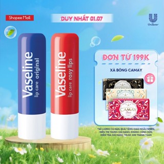 Combo 02 son dưỡng môi Vaseline Lip Care Stick 4.8g (Tùy chọn mùi hương)