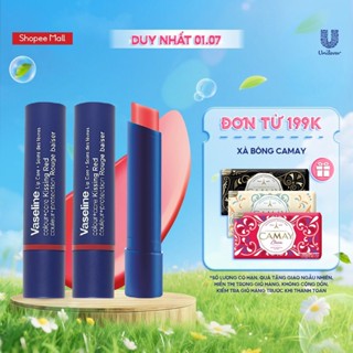 Combo 2 son dưỡng môi có màu Vaseline Colour Care 3g (Tùy chọn màu)