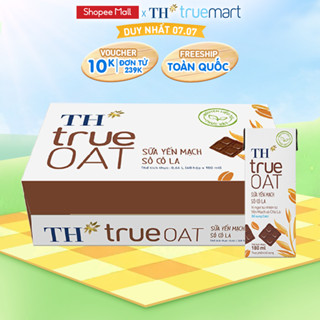 Thùng 48 Hộp Sữa Yến Mạch TH true milk OAT hương vị Sô Cô La 180ml (48 Hộp)