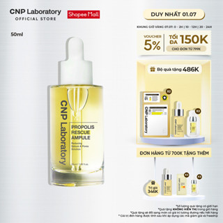 [CNP Laboratory Official] Tinh chất keo ong cho da dầu phục hồi làn da tẩy tế bào chết CNP Propolis Rescue Ampule 50ML