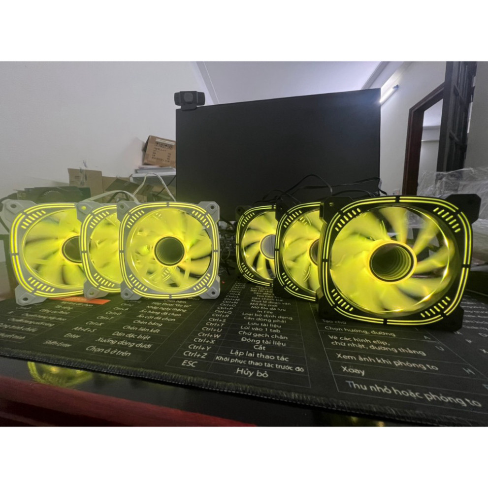 Quạt tản nhiệt Fan Led ARGB Gương vô cực Sync Main