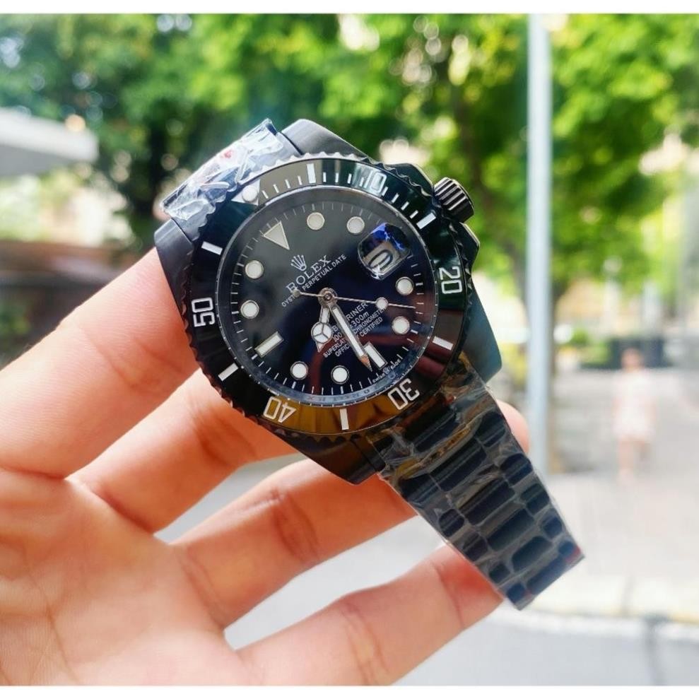 fullbox hãng - đồng hồ nam Rolex Submariner 41mm máy cơ nhật bản - dây thép không gỉ