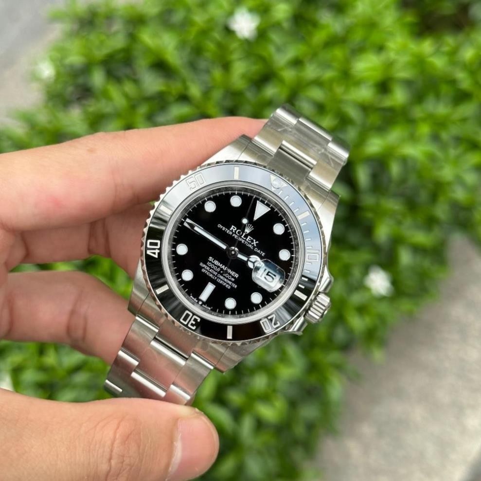 fullbox hãng - đồng hồ nam Rolex Submariner 41mm máy Cal 3235 31 chân kính 28800vph - thép cao cấp