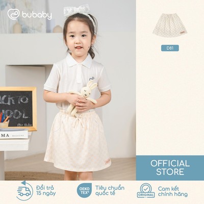Chân váy ngắn chữ A cho bé gái từ 6 tháng đến 5 tuổi - Ponie BPN536000 | Quần áo BU Baby chính hãng