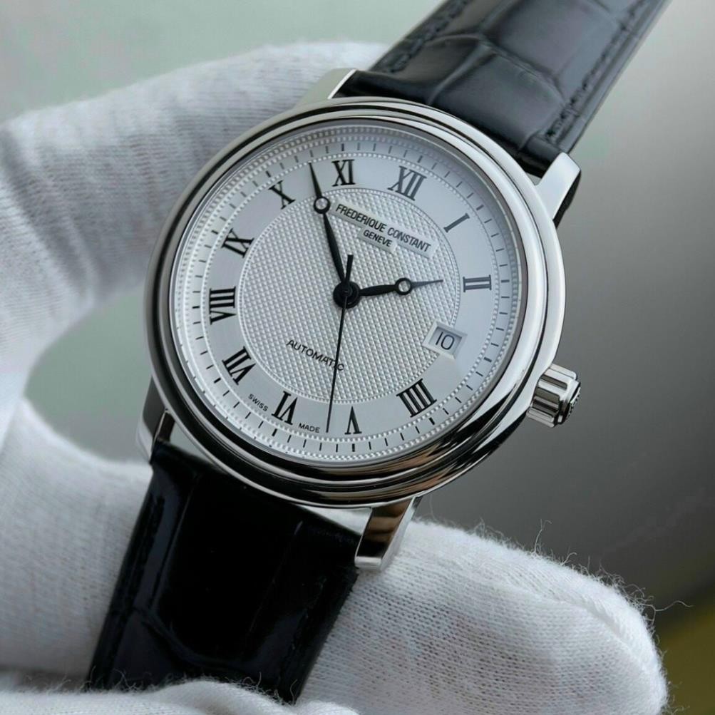 fullbox hãng - đồng hồ nam Frederique Constant FC-303MC 40mm máy cơ FC303 thuỵ sĩ - tag giá, mã vạch