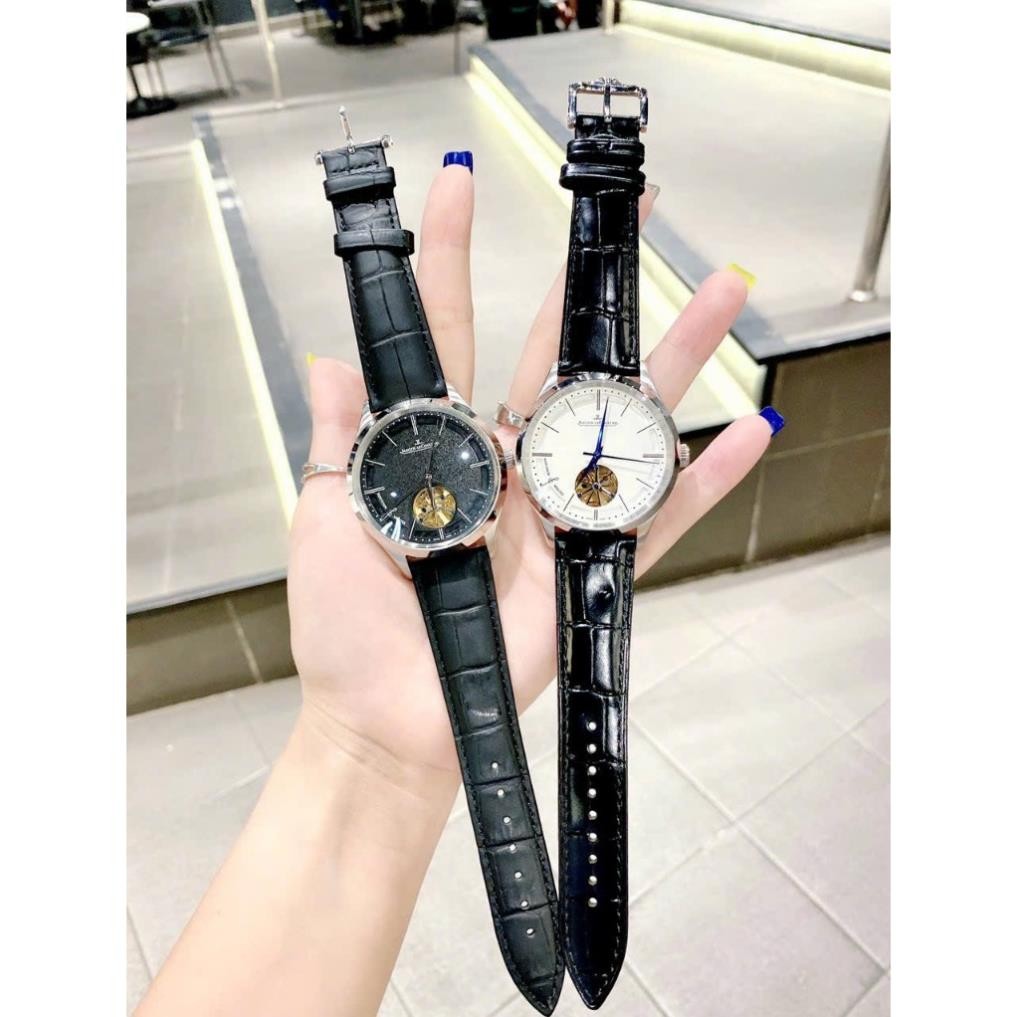 fullbox hãng - đồng hồ nam Jeager Lecoultre 40mm máy cơ nhật - dây da cá sấu