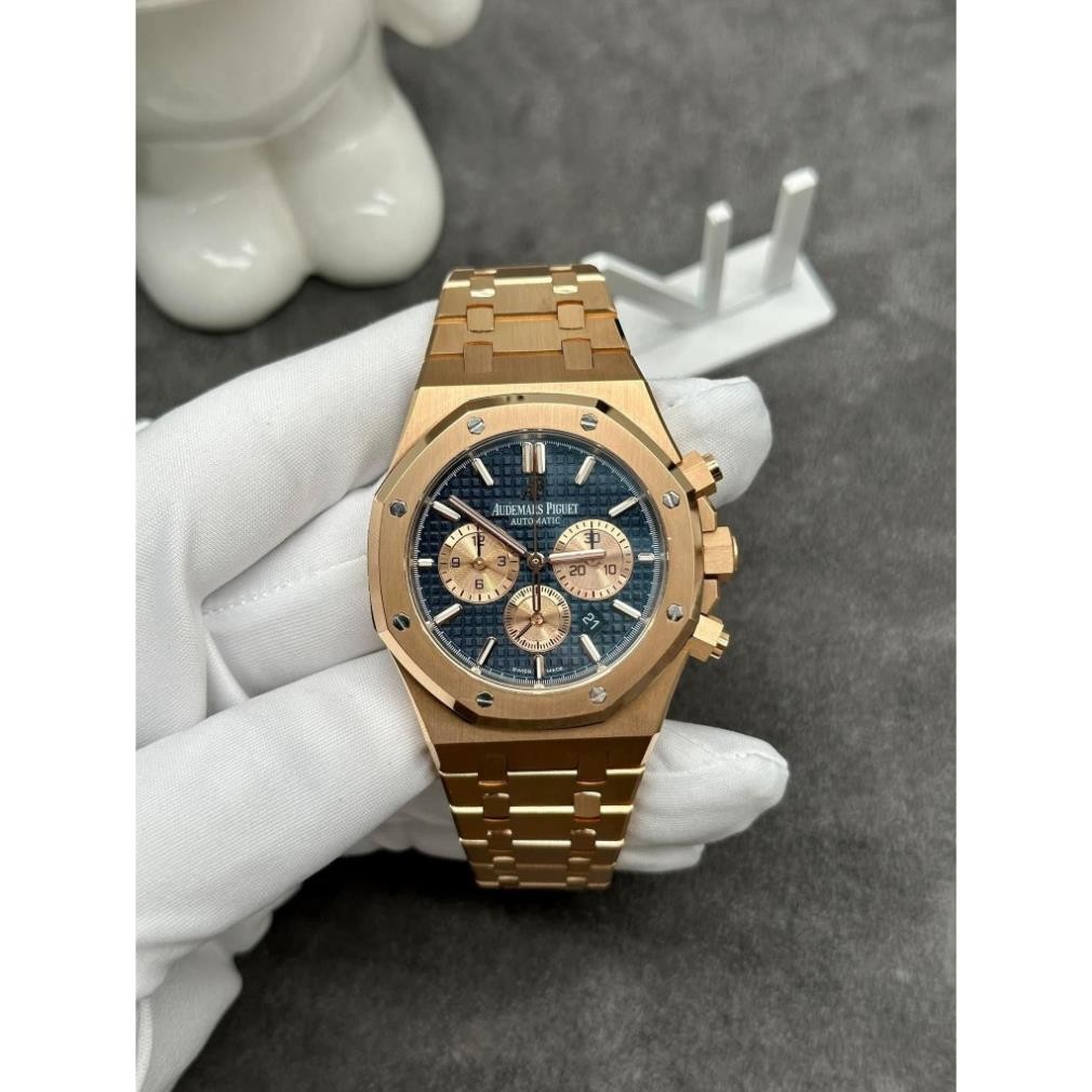 fullbox - Đồng Hồ Nam Audemars Piguet Royal Oak Automatic Men's Chronograph 26331 41m máy Cal 2385 4