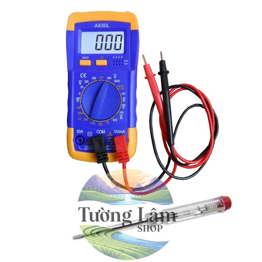 Đồng hồ đo vạn năng A830L+Tặng bút thử điện