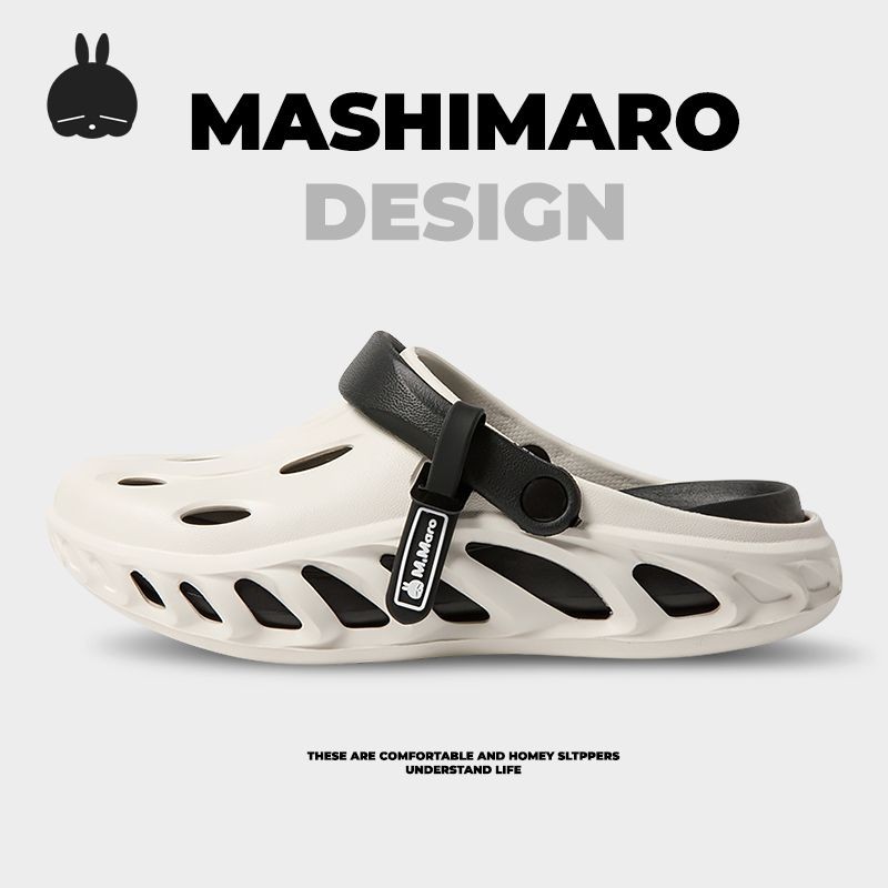 Rascal Không Sống Ở Đây Giày Có Lỗ Dép Nam Dùng Ngoài Trời Người Nổi Tiếng Trên Internet ins Dép san