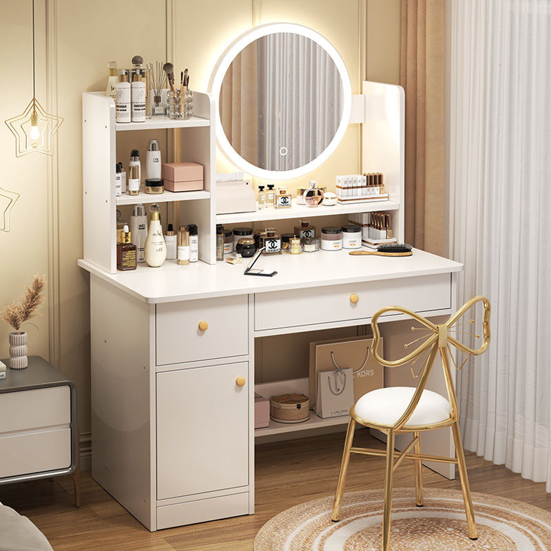 Bàn trang điểm, bàn trang điểm phòng ngủ, đơn giản, hiện đại, bàn trang điểm cho căn hộ nhỏ, bàn tra