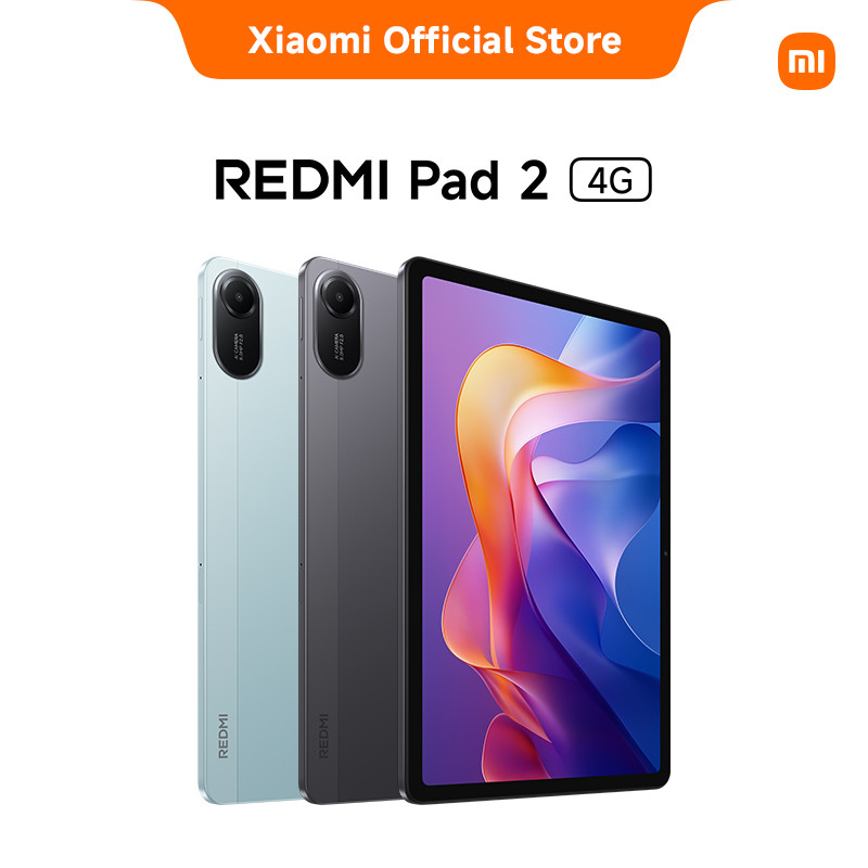 Redmi Pad 2 4G｜Màn hình 11" 2,5K siêu rõ nét｜Pin dung lượng khủng đến 9000mAh (typ)｜Helio G100-Ultra tiên tiến hỗ trợ 4G | BigBuy360 - bigbuy360.vn