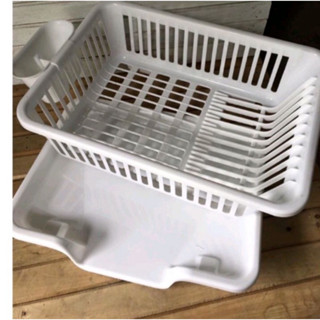 Rổ úp bát có khay hứng nước mẫu mới tiện lợi (giao màu ngẫu nhiên) giadungtienich5k