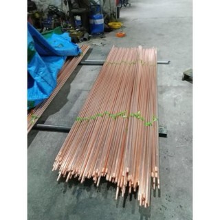 Cọc tiếp địa mạ đồng phi 14 dài 1m8