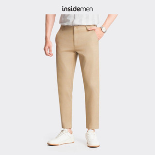 Quần Kaki Dài Nam INSIDEMEN Dáng Ôm Vừa IKK0390Z