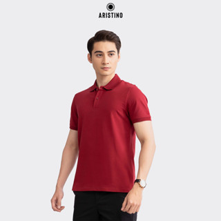 Áo polo nam ARISTINO Regular fit suông nhẹ, chất liệu Cotton Organic Thoáng Khí APSR09