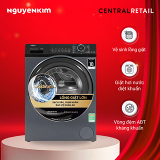 Máy giặt cửa trước Aqua Inverter 8.5 kg AQD-A852J.BK