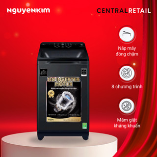 Máy giặt cửa trên Aqua Inverter 10 kg AQW-DR100JT.BK