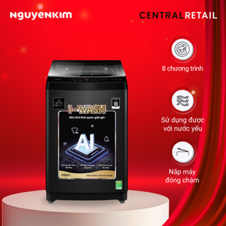 Máy giặt cửa trên Aqua 9 kg AWM9-316K(B)