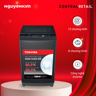 Máy giặt cửa trên Toshiba Inverter 9 Kg AW-DK1000FV(KK)