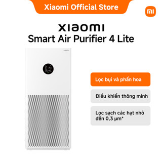 Máy lọc không khí Xiaomi Smart Air Purifier 4 Lite|Lọc hạt mịn 0.3μm, điều khiển cực tiện lợi