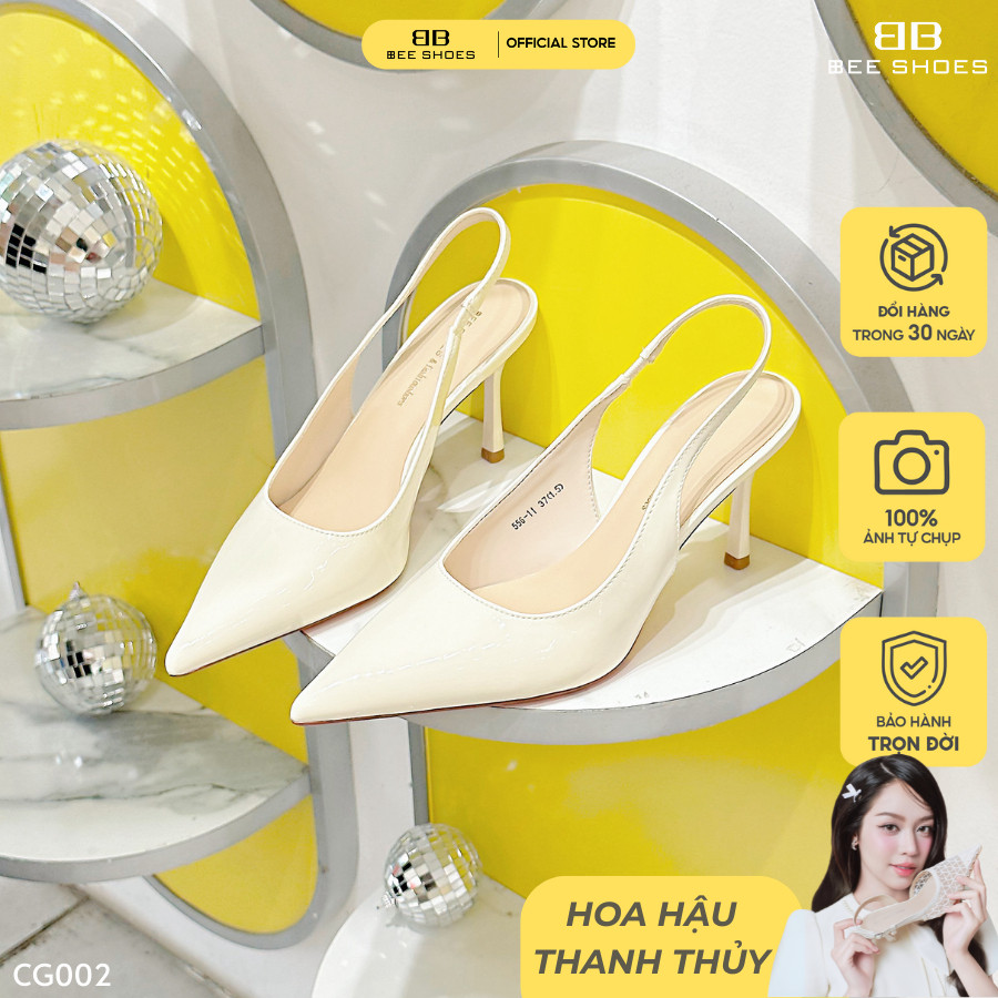 Giày cao gót đế nhọn 8 phân BEE SHOES thiết kế mũi nhọn thời thượng - CG002