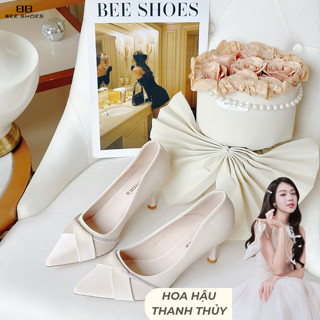Giày cao gót nữ BEE SHOES mũi nhọn gót 7cm - 240704
