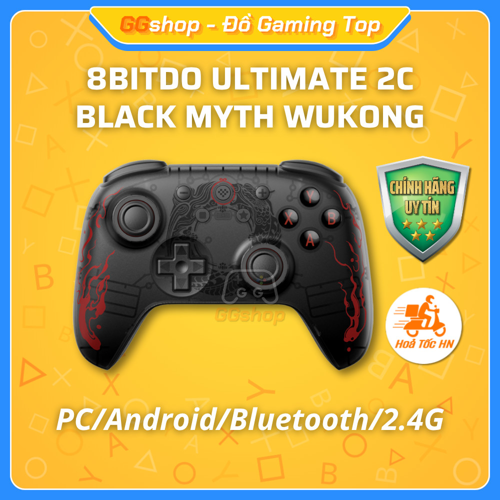 Tay Cầm 8BitDo Ultimate 2C Black Myth: Wukong