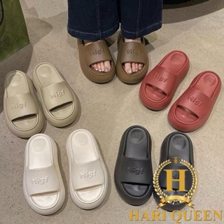 Dép Bánh Mì Nữ Đế Cao Chữ Dập Nổi HiGi Êm Chân Hot Trend Thời Trang Phong Cách Hàn 2025 Đi Học Đi Chơi HARIQUEEN