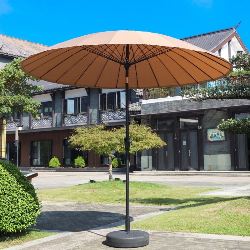 Ô che nắng ngoài trời, ô cột trung tâm sân vườn, ô tròn phong cách Trung Quốc, ô nắng giải trí, ô sợ