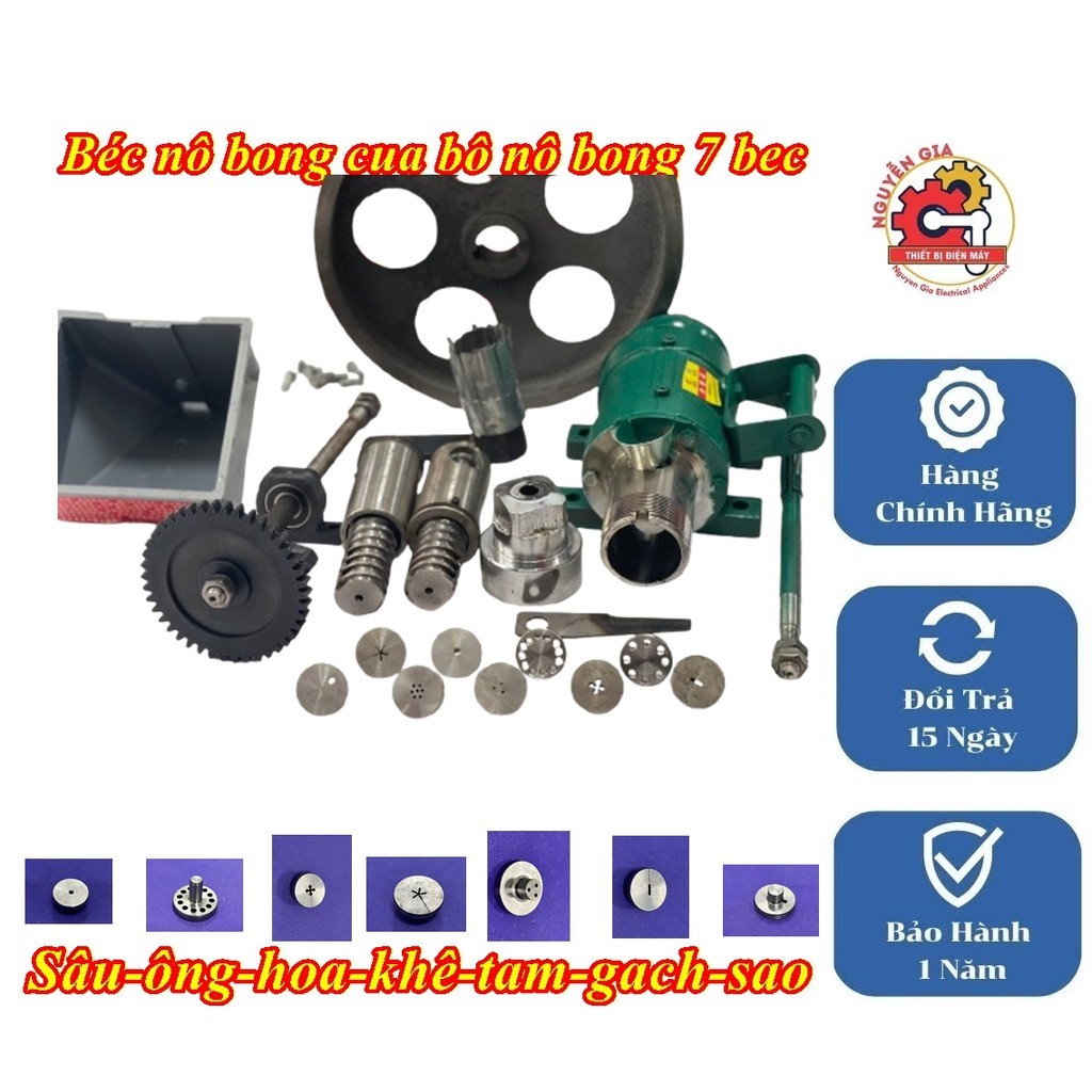 Đầu nổ bỏng 7 béc, máy nổ bỏng 7 béc hot nhất hiện nay-7 kiểu loại bỏng khác nhau như bỏng gậy, bỏng sâu....