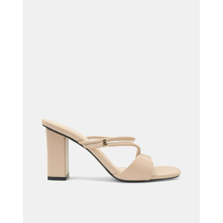 Giày Sandal Nữ 9cm Thời Trang JUNO Gót Vuông Phối Quai Kiểu SD09123