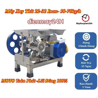 Máy xay thịt, đùn thịt cối 12-22-32 Inox Bóng Moto Toàn Phát Lõi Đồng 100% Bh 12 Tháng Hàng Chính Hãng Giá Rẻ