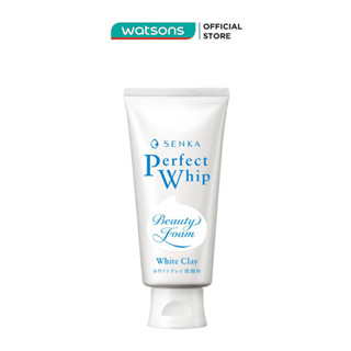 Sữa Rửa Mặt Tạo Bọt Senka Perfect Whip White Clay 120g