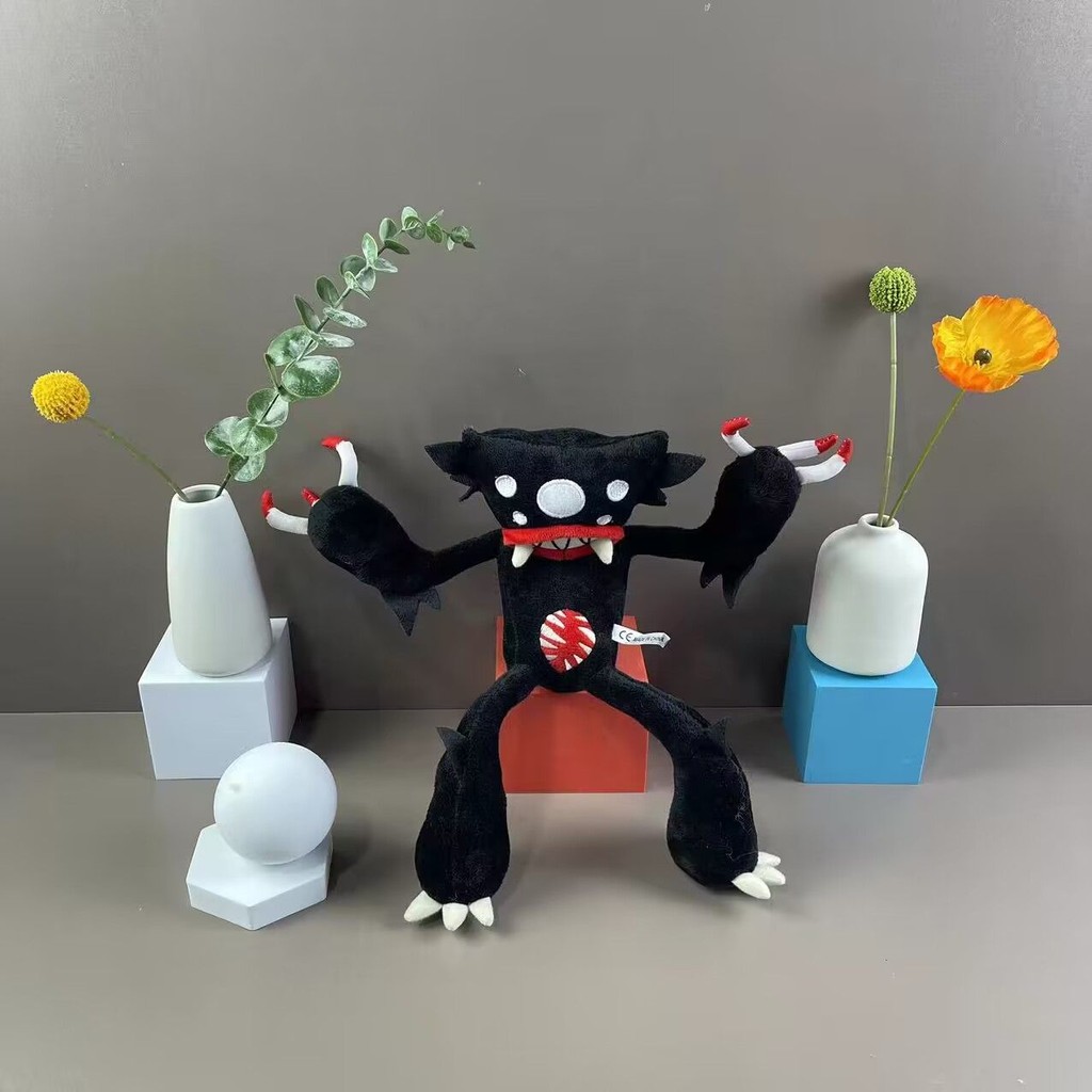 Hàng hóa búp bê Rainbow Boppy Playtime xuyên biên giới playtime Đồ chơi nhồi bông nhện đen