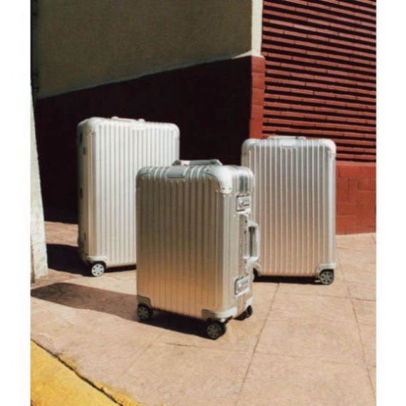 Hàng cao cấp Vali du lịch siêu cấp Remuwa vỏ nhôm nguyên khối siêu cấp lót bạc chuẩn 1-1 [Cam kết hàng c