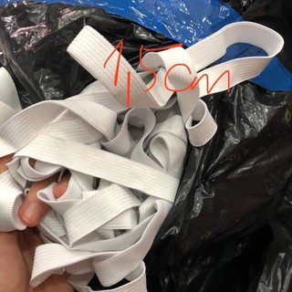 BÓ 10M LẺ DÂY THUN TRẮNG.