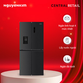 Tủ lạnh 4 cánh Hitachi Inverter 464 lít HR4N7520DSWDXVN