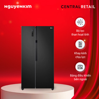 Tủ lạnh 2 cánh LG Inverter 519 lít ngăn đông dưới GR-B256BL