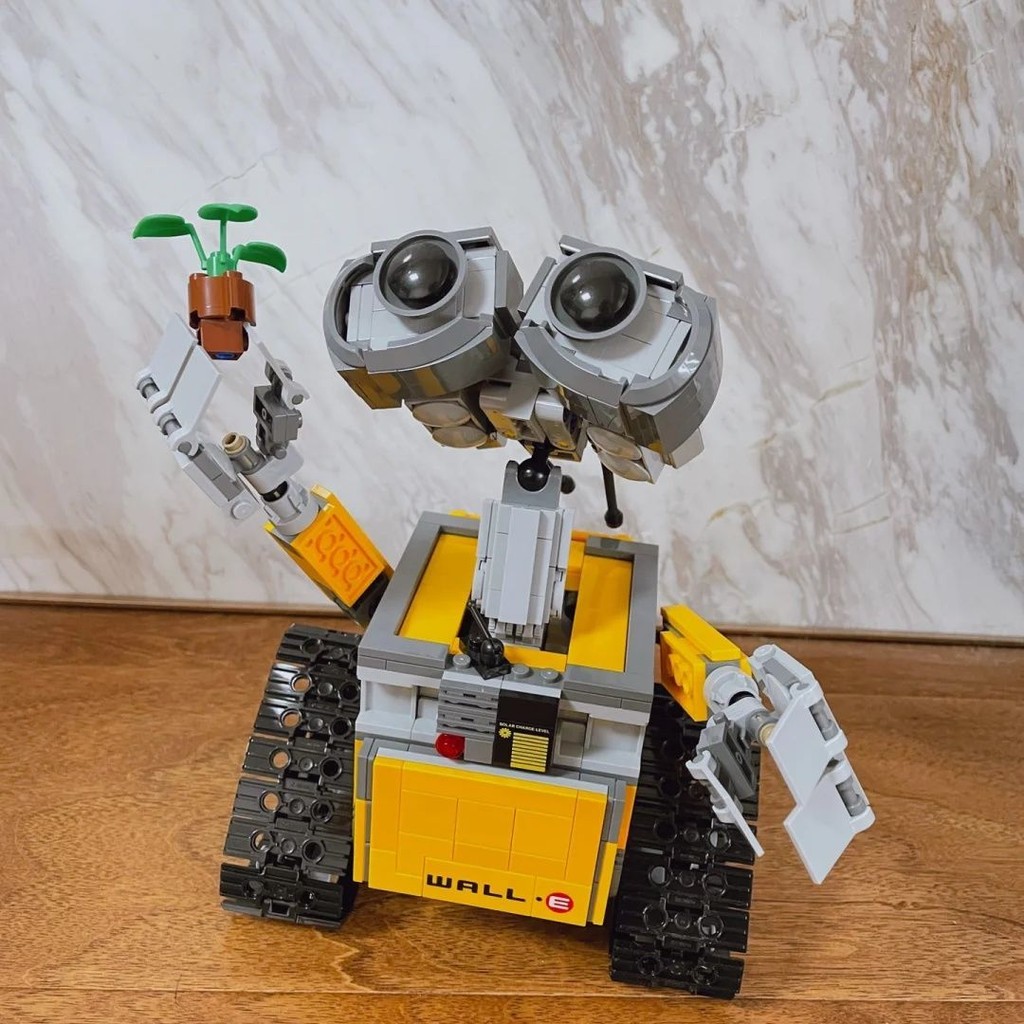 Tương thích với LEGO Star Wars Robot WALL-E lắp ráp, đồ chơi mô hình khối xây dựng cho trẻ em, công 