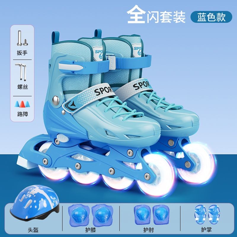 Giày trượt patin, bộ giày trượt patin cho trẻ em, giày trượt patin cho bé trai và bé gái, giày trượt