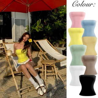 𝐒𝐔𝐌𝐌𝐄𝐑 𝐓𝐔𝐁𝐄 ] Áo quây ống Slimfit, Chất dày dặn cotton thun lạnh,co dãn tốt basic phù hợp hằng ngày Lâm Anh Trần MA 230