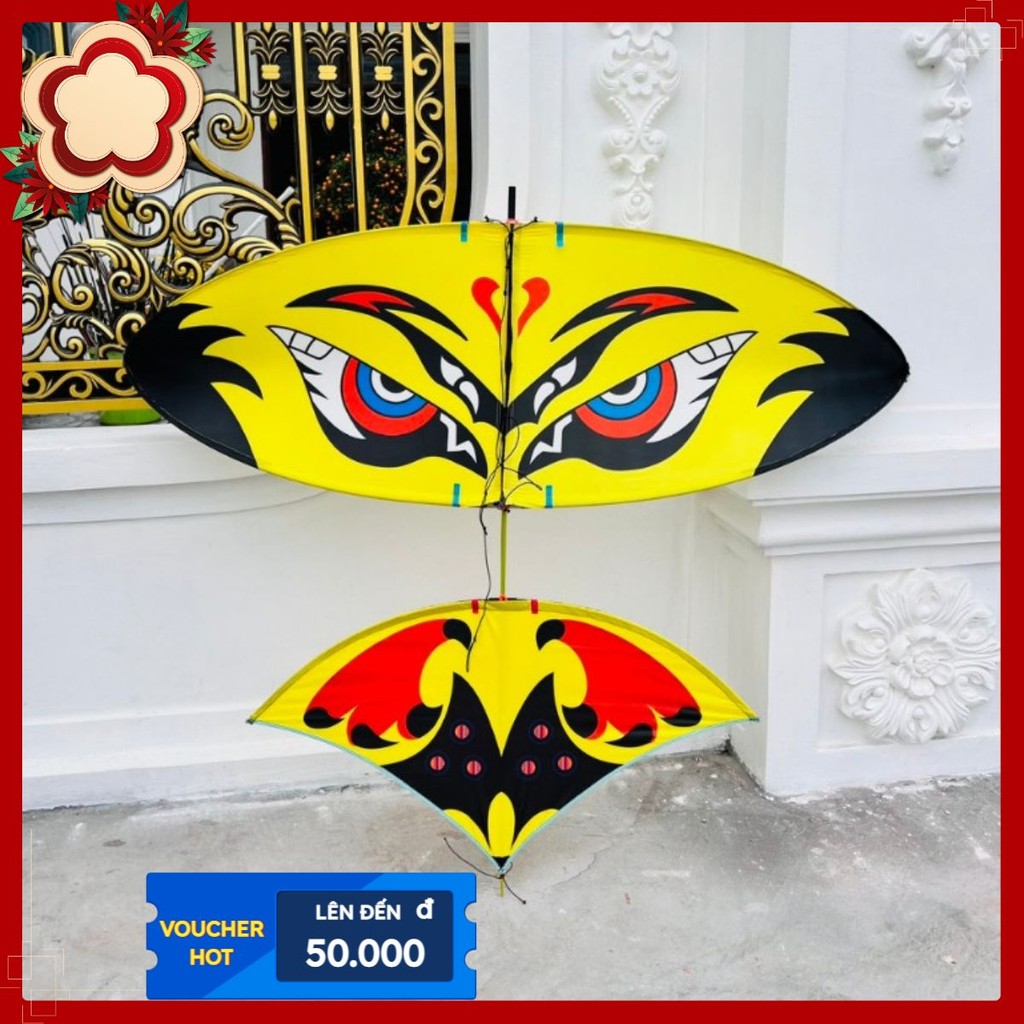 Diều Sáo  1m7 Tặng Dây  Mẫu Cú Vàng Diều Lắp Nghép 1m7 Mẫu Mới 2025