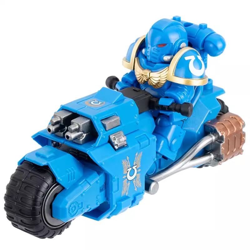 Tương thích với LEGO Star Wars40K Đồ chơi mô hình lắp ráp bên ngoài cho xe máy Forerunner MY501-505